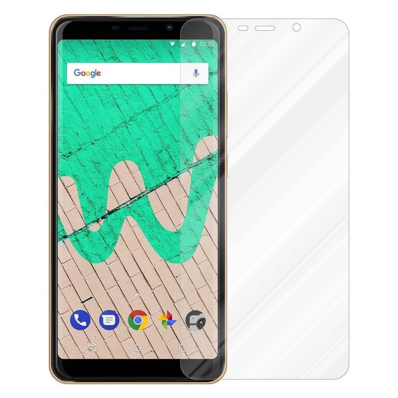 Cadorabo Panzer Folie kompatibel mit WIKO VIEW MAX - Schutzfolie Gehärtetes (Tempered) Display-Schutzglas in 9H Härte mit 3D Touch Kompatibilität