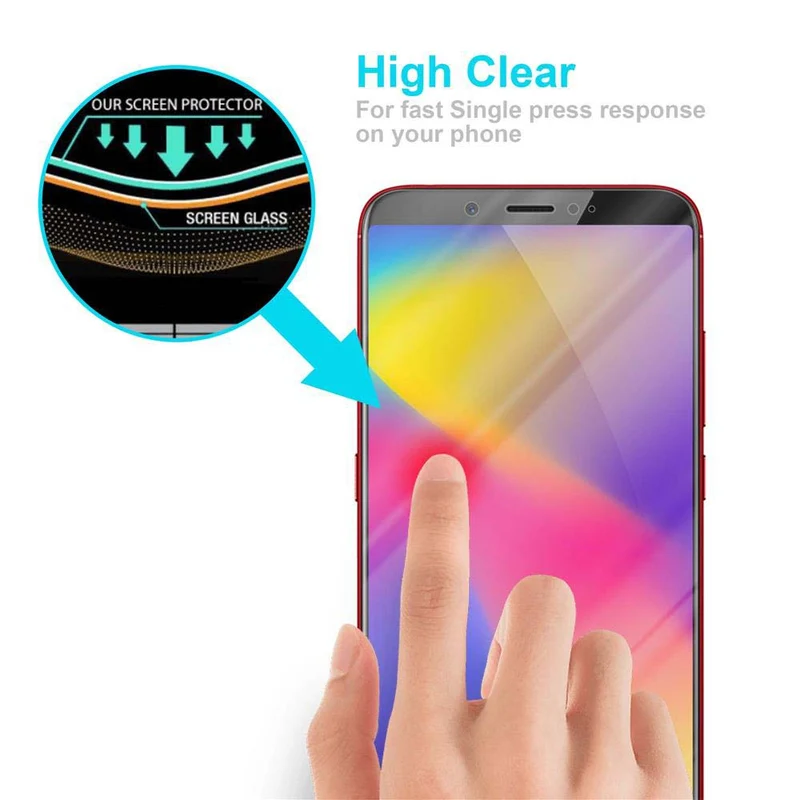 Cadorabo Panzer Folie kompatibel mit ZTE Nubia N3 - Schutzfolie Gehärtetes (Tempered) Display-Schutzglas in 9H Härte mit 3D Touch Kompatibilität