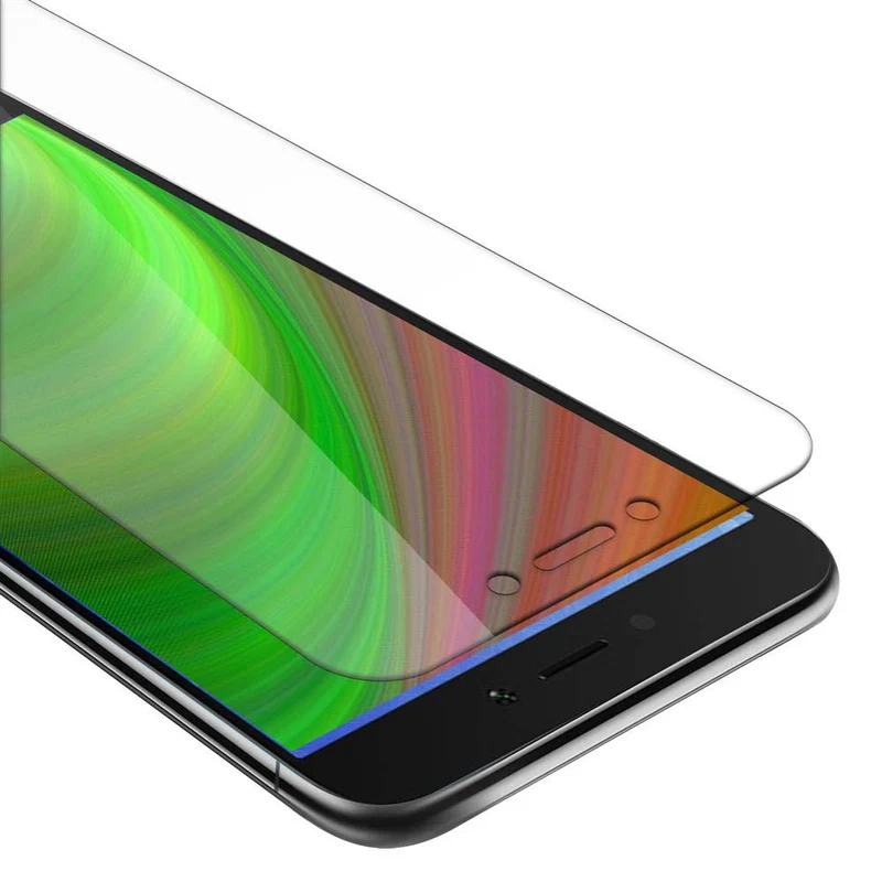 Cadorabo Panzer Folie kompatibel mit Xiaomi RedMi 5A - Schutzfolie Gehärtetes (Tempered) Display-Schutzglas in 9H Härte mit 3D Touch Kompatibilität