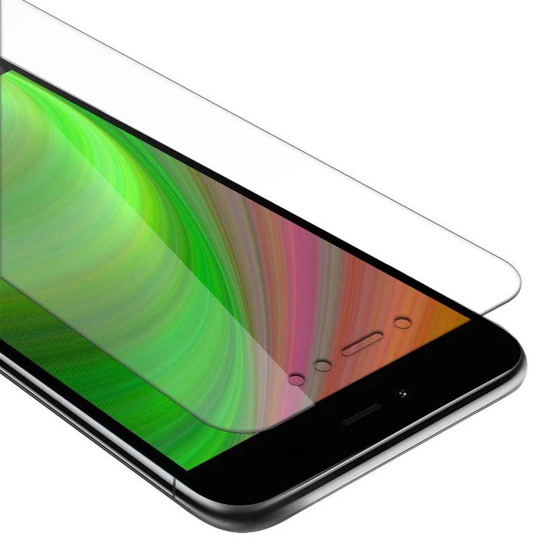 Cadorabo Panzer Folie kompatibel mit Xiaomi RedMi NOTE 5A PRIME - Schutzfolie Gehärtetes (Tempered) Display-Schutzglas in 9H Härte mit 3D Touch Kompatibilität