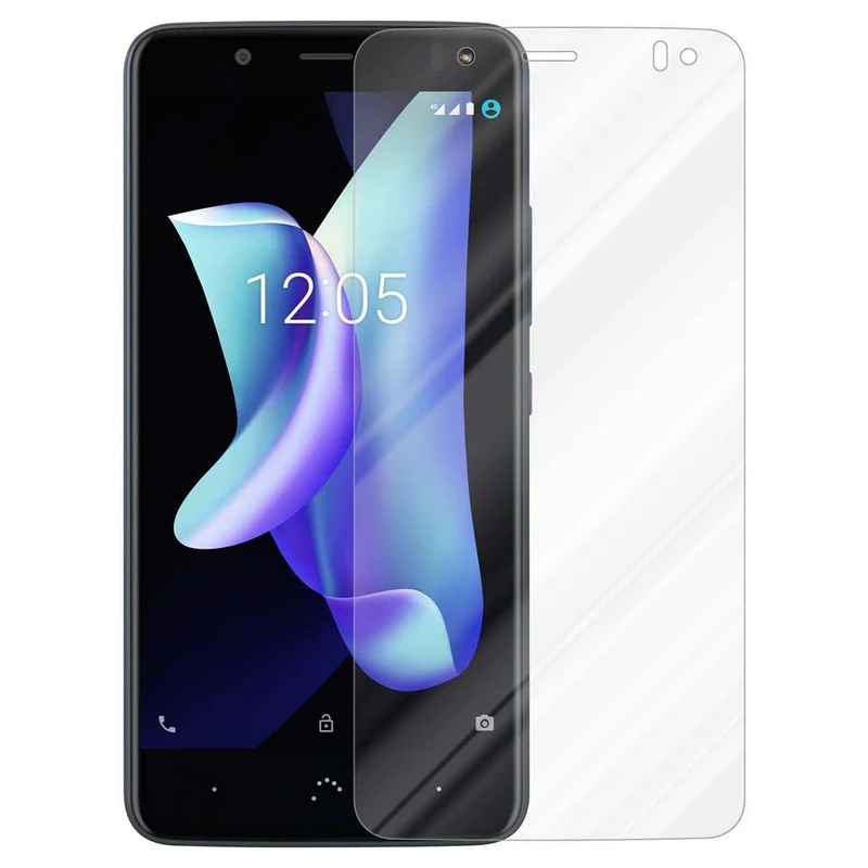 Cadorabo Panzer Folie kompatibel mit BQ Aquaris U2 / U2 LITE - Schutzfolie Gehärtetes (Tempered) Display-Schutzglas in 9H Härte mit 3D Touch Kompatibilität