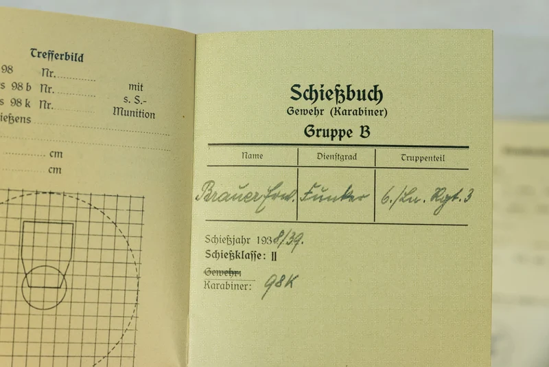 Konvolut WW2 Getriebe mit 16 Dokumenten