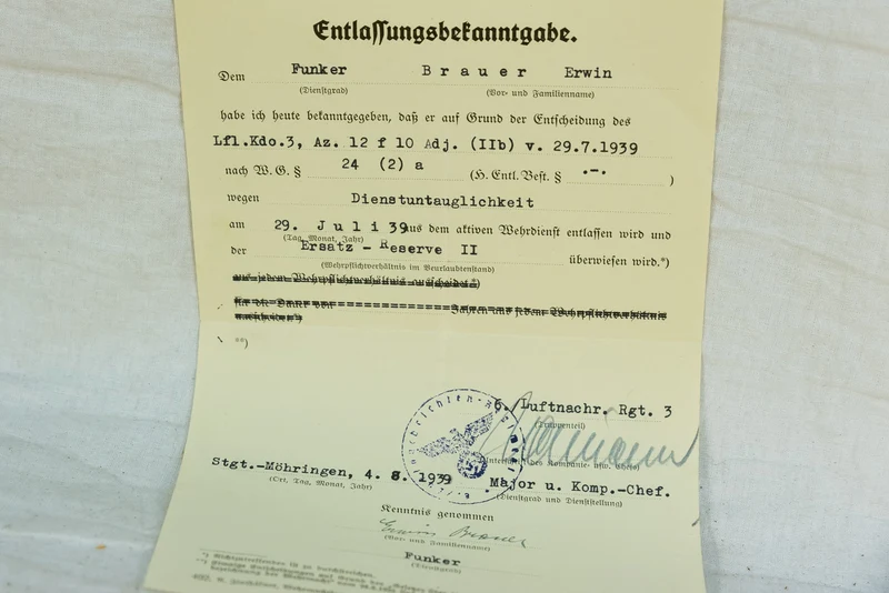 Konvolut WW2 Getriebe mit 16 Dokumenten