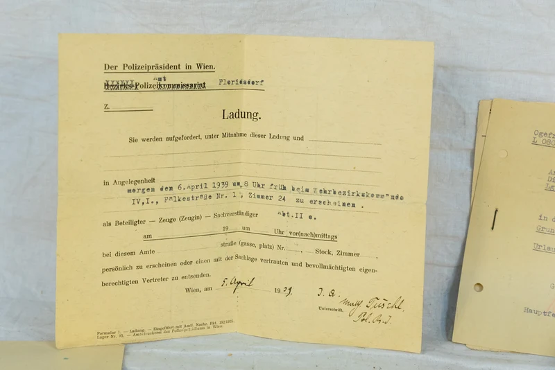 Konvolut WW2 Getriebe mit 16 Dokumenten