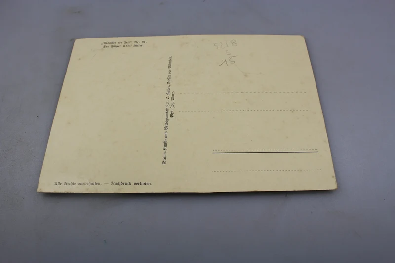 Postkarte Adolf Hitler