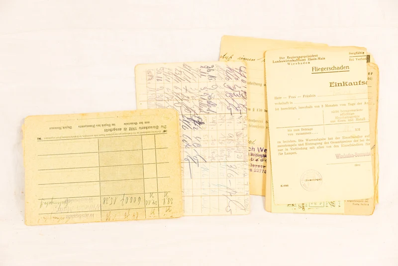 Konvolut Luftschutz mit Wehrpass