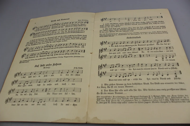 „Junge Gefalgschaft“ 1936 HJ-Heftpaar