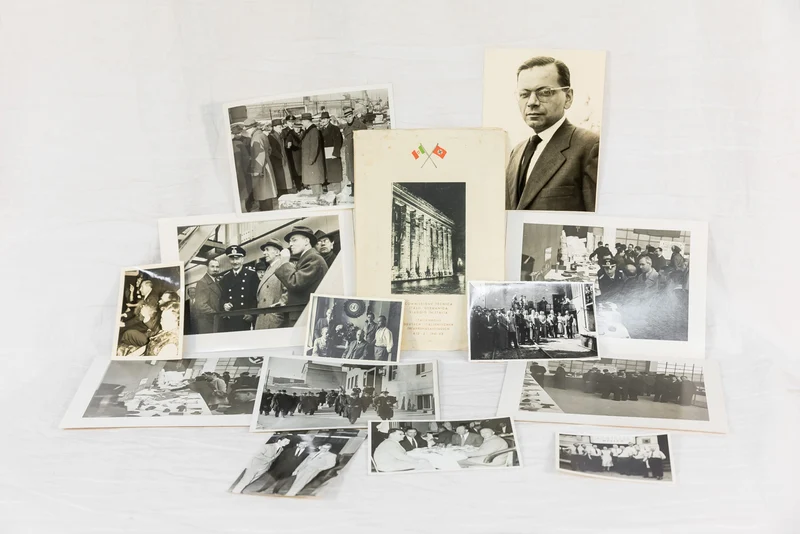 Konvolut Italienisch/Deutsche technische Kommissionsreise nach Italien 6. Februar 1941