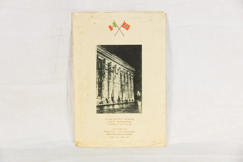 Konvolut Italienisch/Deutsche technische Kommissionsreise nach Italien 6. Februar 1941