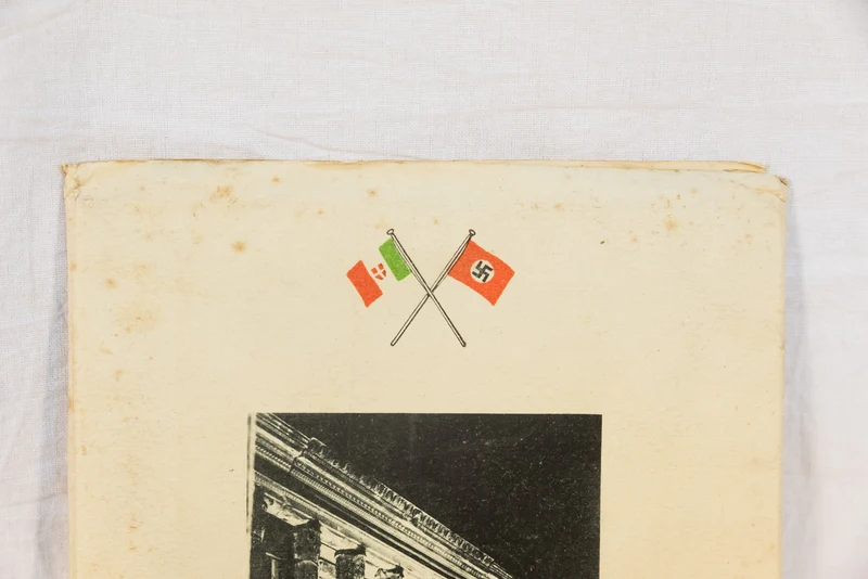 Konvolut Italienisch/Deutsche technische Kommissionsreise nach Italien 6. Februar 1941