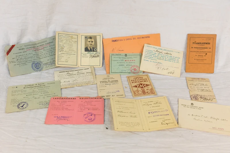 Konvolut RSI zweisprachige Einzelperson 1940-1945