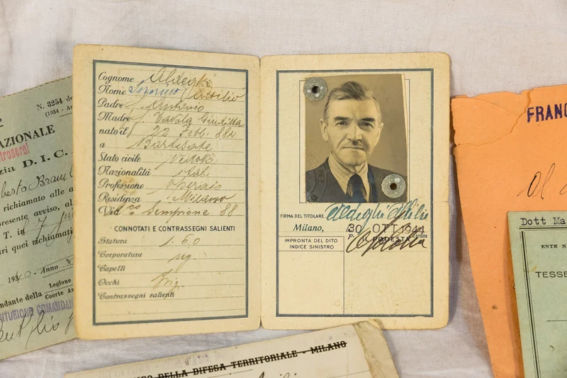 Konvolut RSI zweisprachige Einzelperson 1940-1945