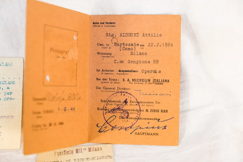 Konvolut RSI zweisprachige Einzelperson 1940-1945