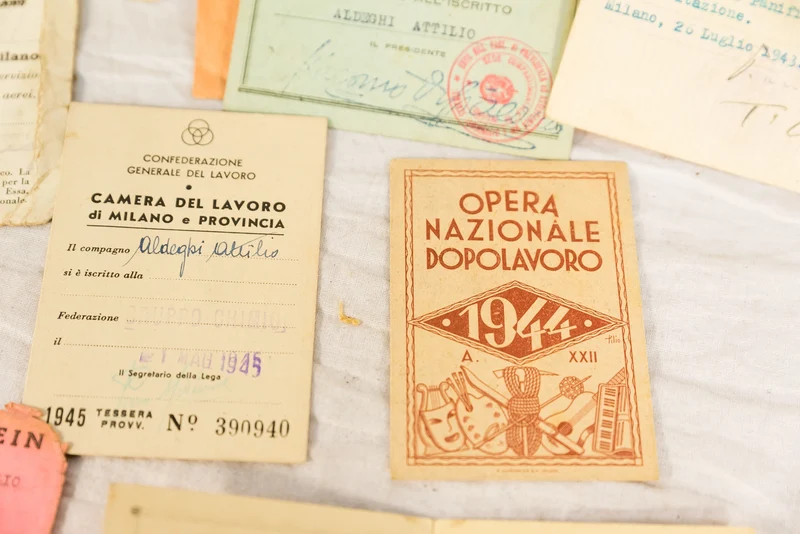 Konvolut RSI zweisprachige Einzelperson 1940-1945