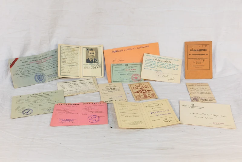 Konvolut RSI zweisprachige Einzelperson 1940-1945
