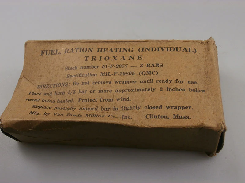GI Trioxan-Heizstäbe WW2