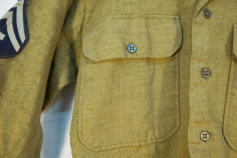 WW2 "Mutard" Truppenhemd