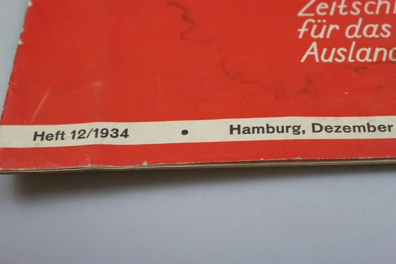 „Der Deutsche im Ausland“ 12/1934
