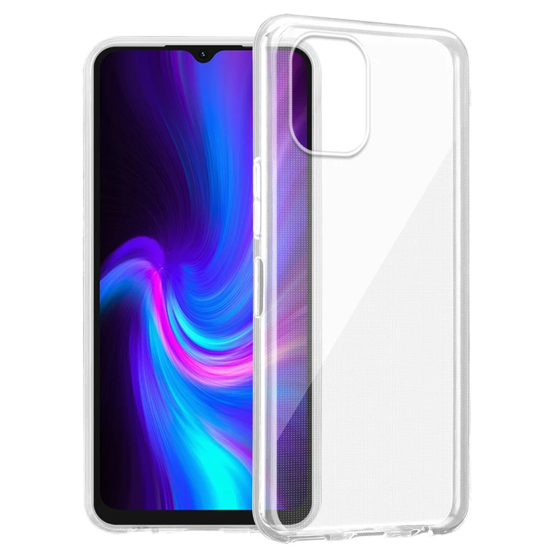 Cadorabo Hülle kompatibel mit Umidigi F3 (4G / 5G) / F3S / F3 SE Schutzhülle aus flexiblem TPU Silikon