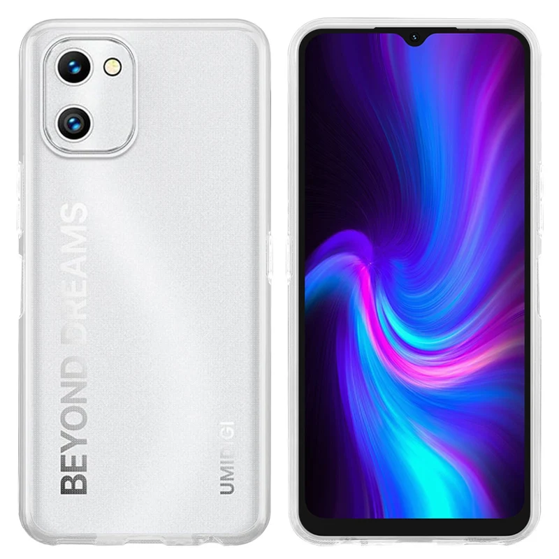 Cadorabo Hülle kompatibel mit Umidigi F3 (4G / 5G) / F3S / F3 SE Schutzhülle aus flexiblem TPU Silikon