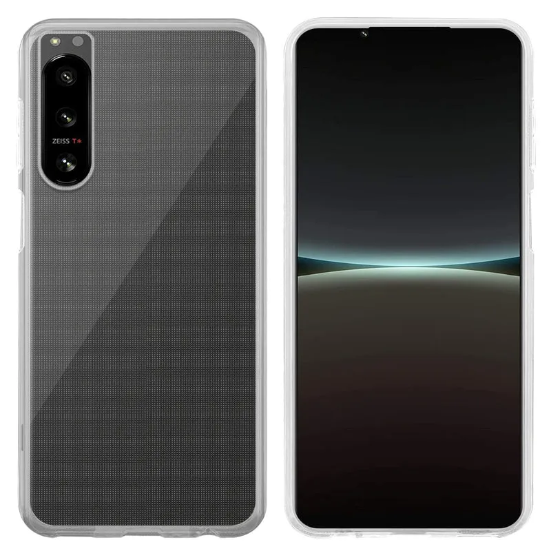 Cadorabo Hülle kompatibel mit Sony Xperia 5 IV Schutzhülle aus flexiblem TPU Silikon