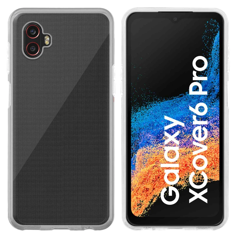 Cadorabo Hülle kompatibel mit Samsung Galaxy XCover 6 PRO Schutzhülle aus flexiblem TPU Silikon