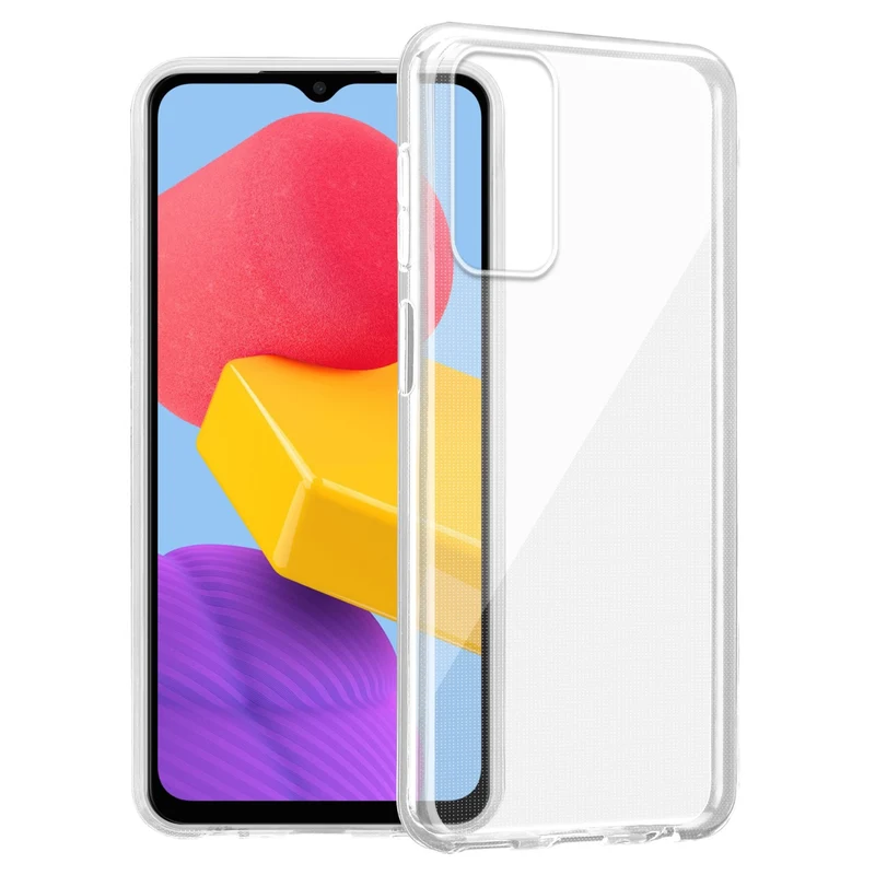 Cadorabo Hülle kompatibel mit Samsung Galaxy M13 4G Schutzhülle aus flexiblem TPU Silikon