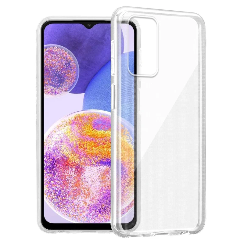 Cadorabo Hülle kompatibel mit Samsung Galaxy A23 4G / 5G Schutzhülle aus flexiblem TPU Silikon