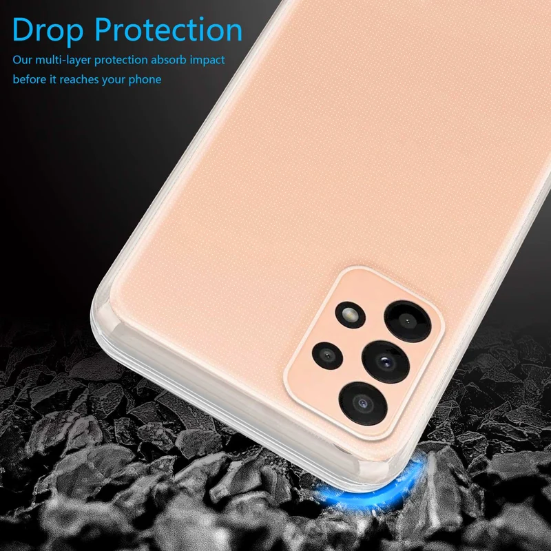 Cadorabo Hülle kompatibel mit Samsung Galaxy A23 4G / 5G Schutzhülle aus flexiblem TPU Silikon