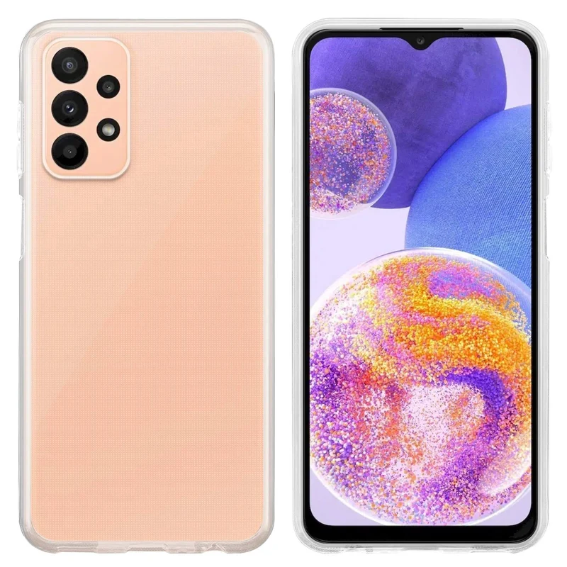 Cadorabo Hülle kompatibel mit Samsung Galaxy A23 4G / 5G Schutzhülle aus flexiblem TPU Silikon