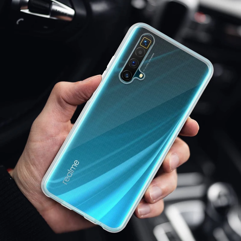 Cadorabo Hülle kompatibel mit Realme X3 / X3 SuperZoom / X50 5G Schutzhülle aus flexiblem TPU Silikon