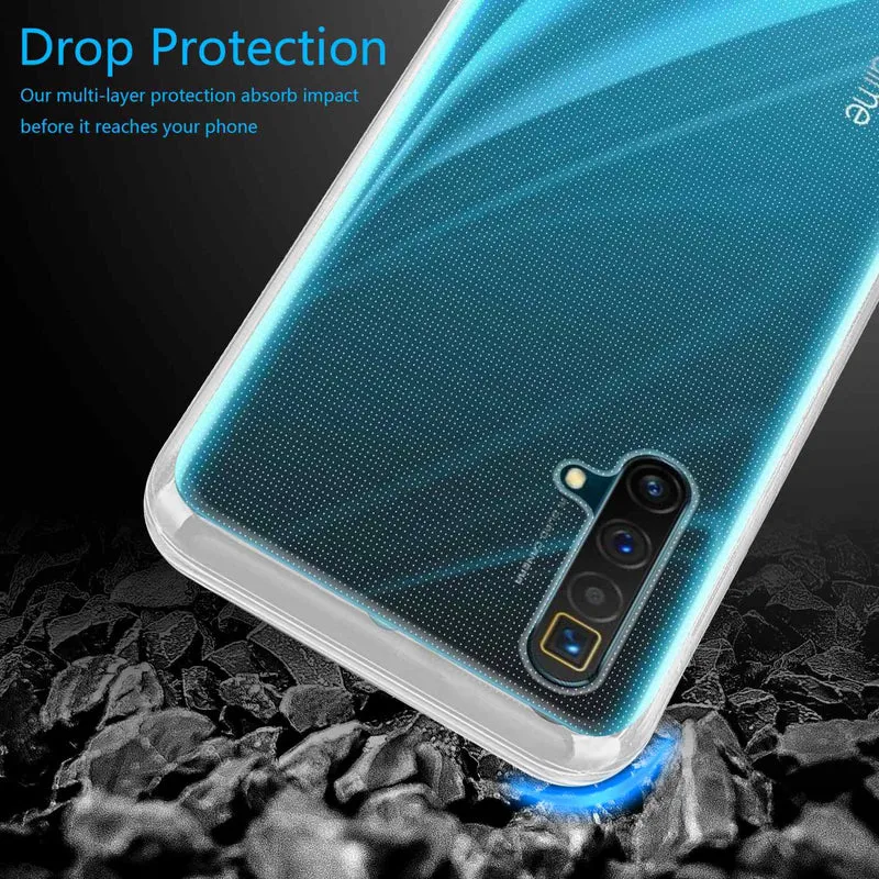 Cadorabo Hülle kompatibel mit Realme X3 / X3 SuperZoom / X50 5G Schutzhülle aus flexiblem TPU Silikon