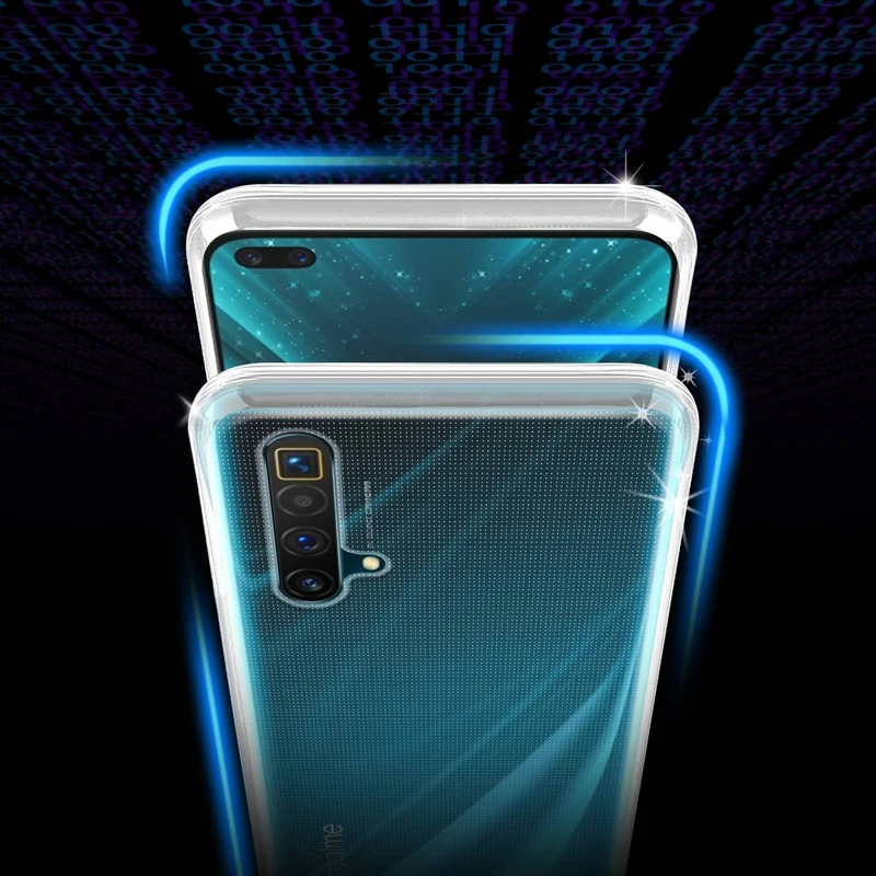 Cadorabo Hülle kompatibel mit Realme X3 / X3 SuperZoom / X50 5G Schutzhülle aus flexiblem TPU Silikon