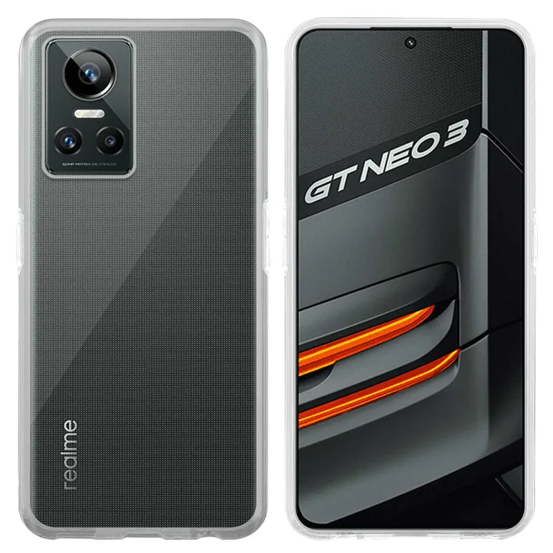 Cadorabo Hülle kompatibel mit Realme GT Neo 3 Schutzhülle aus flexiblem TPU Silikon