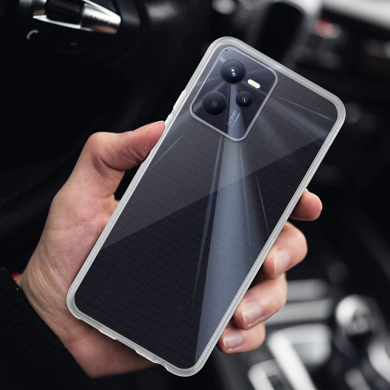 Cadorabo Hülle kompatibel mit Realme C35 / Narzo 50A PRIME Schutzhülle aus flexiblem TPU Silikon