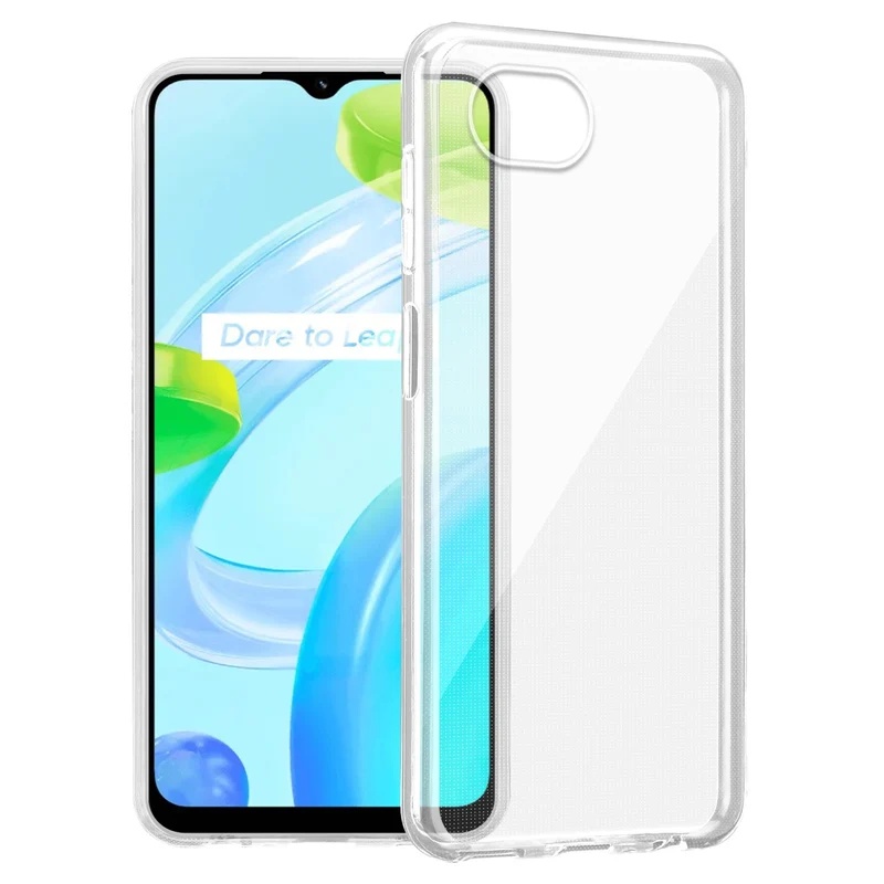 Cadorabo Hülle kompatibel mit Realme C30 / Narzo 50i PRIME Schutzhülle aus flexiblem TPU Silikon