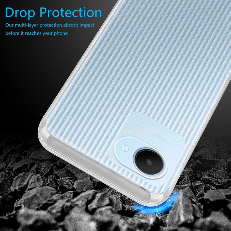 Cadorabo Hülle kompatibel mit Realme C30 / Narzo 50i PRIME Schutzhülle aus flexiblem TPU Silikon