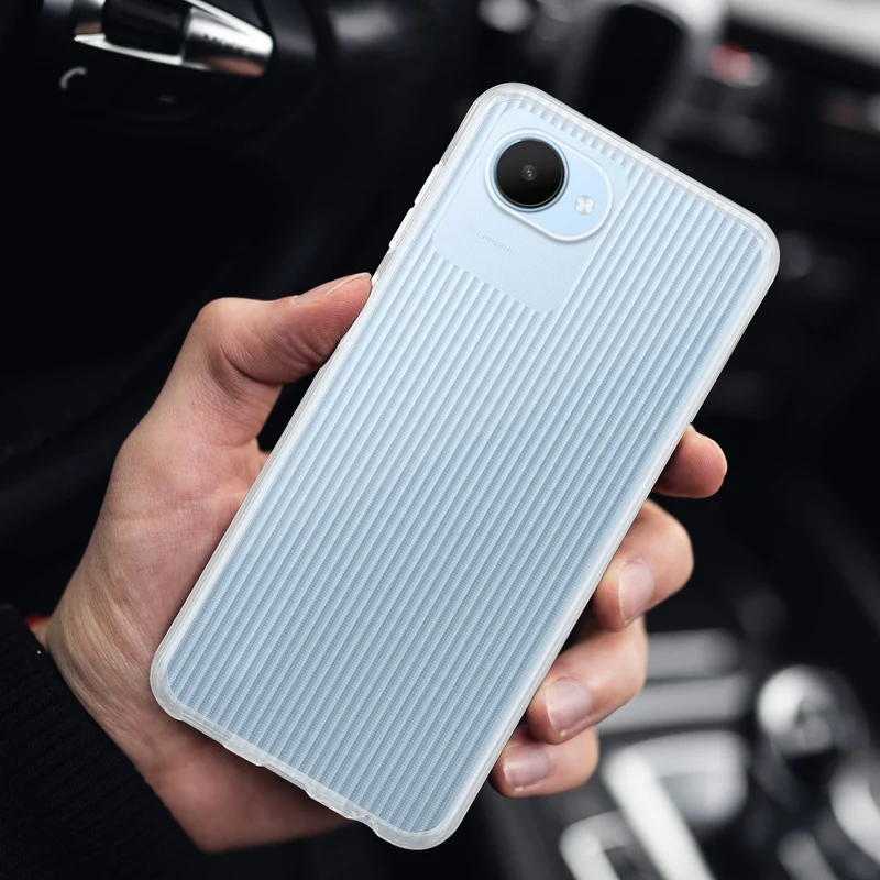 Cadorabo Hülle kompatibel mit Realme C30 / Narzo 50i PRIME Schutzhülle aus flexiblem TPU Silikon