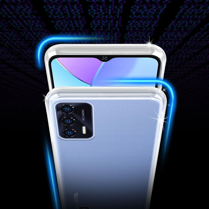 Cadorabo Hülle kompatibel mit Oukitel C31 Schutzhülle aus flexiblem TPU Silikon