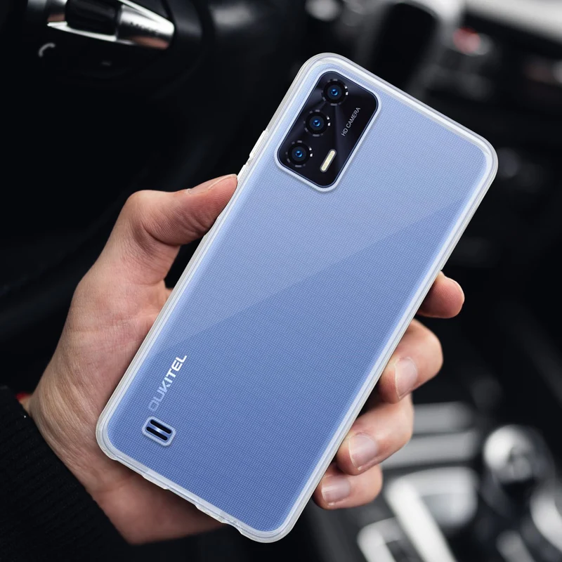 Cadorabo Hülle kompatibel mit Oukitel C31 Schutzhülle aus flexiblem TPU Silikon