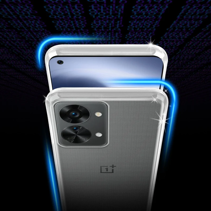 Cadorabo Hülle kompatibel mit OnePlus Nord 2T Schutzhülle aus flexiblem TPU Silikon