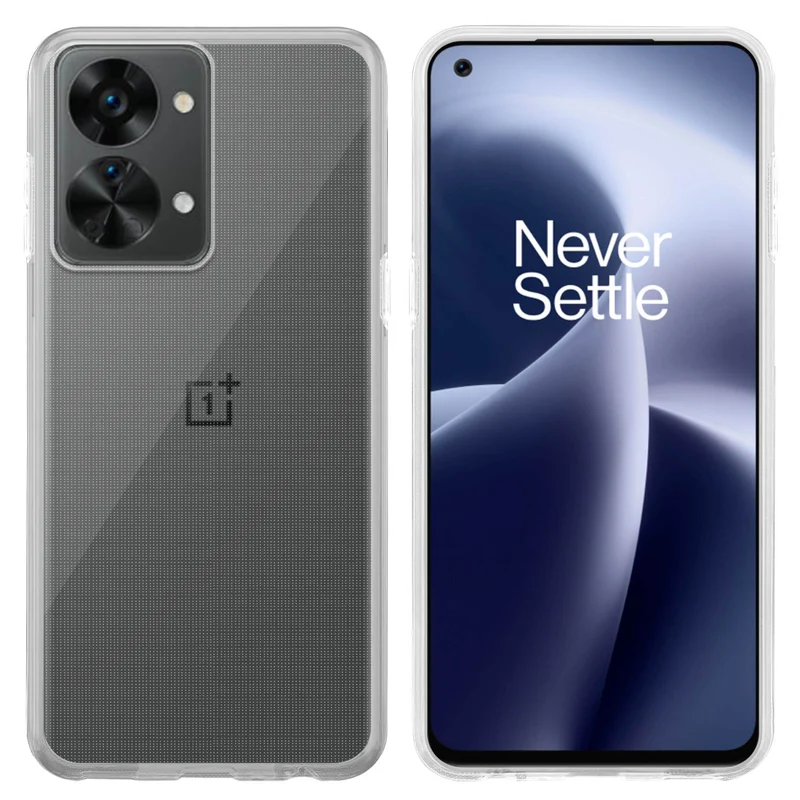 Cadorabo Hülle kompatibel mit OnePlus Nord 2T Schutzhülle aus flexiblem TPU Silikon