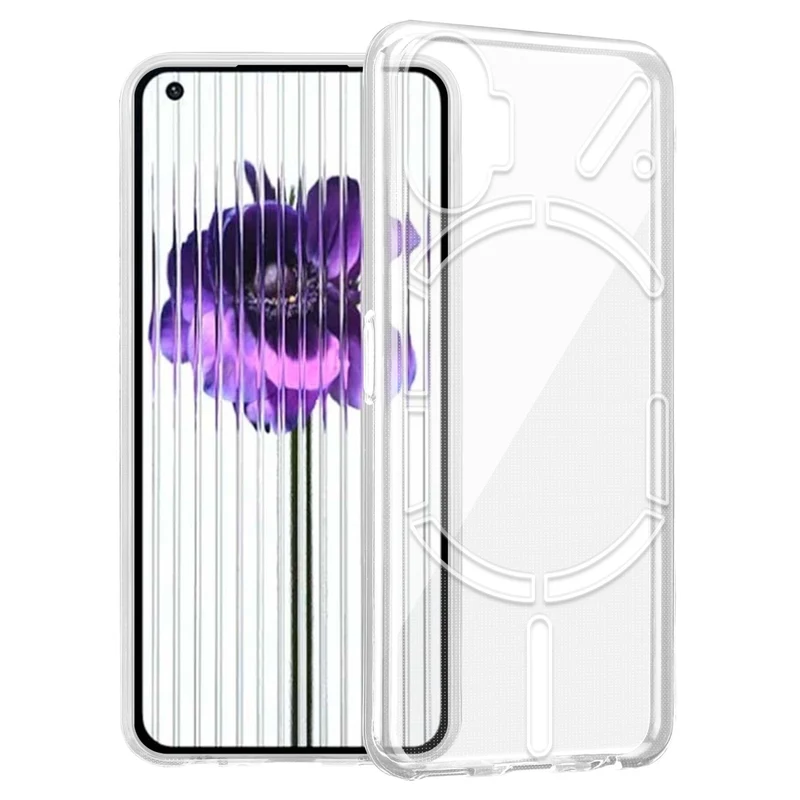 Cadorabo Hülle kompatibel mit Nothing Phone (1) Schutzhülle aus flexiblem TPU Silikon