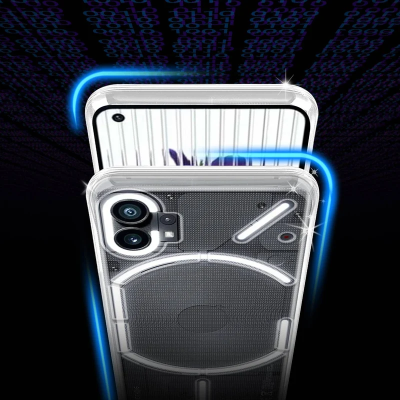 Cadorabo Hülle kompatibel mit Nothing Phone (1) Schutzhülle aus flexiblem TPU Silikon