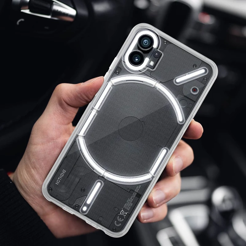 Cadorabo Hülle kompatibel mit Nothing Phone (1) Schutzhülle aus flexiblem TPU Silikon