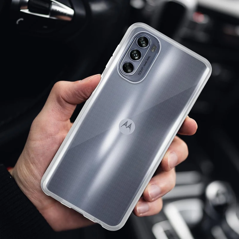 Cadorabo Hülle kompatibel mit Motorola MOTO G62 5G Schutzhülle aus flexiblem TPU Silikon