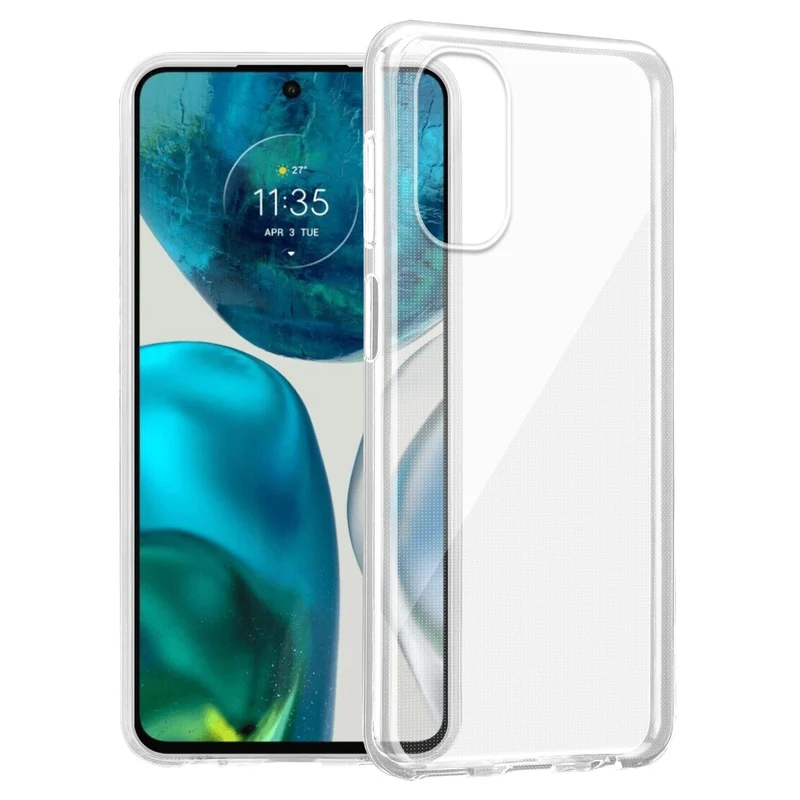Cadorabo Hülle kompatibel mit Motorola MOTO G52 4G / G82 5G Schutzhülle aus flexiblem TPU Silikon