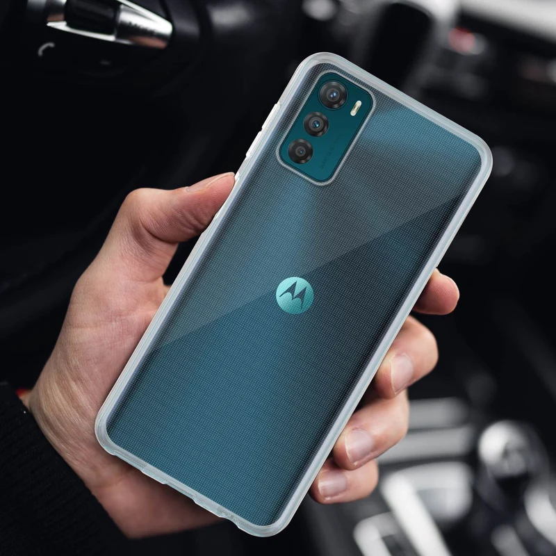 Cadorabo Hülle kompatibel mit Motorola MOTO G42 Schutzhülle aus flexiblem TPU Silikon