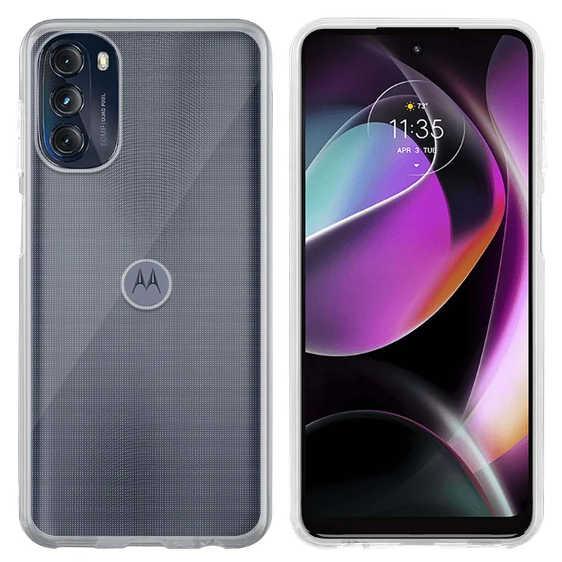 Cadorabo Hülle kompatibel mit Motorola MOTO G 5G 2022 Schutzhülle aus flexiblem TPU Silikon