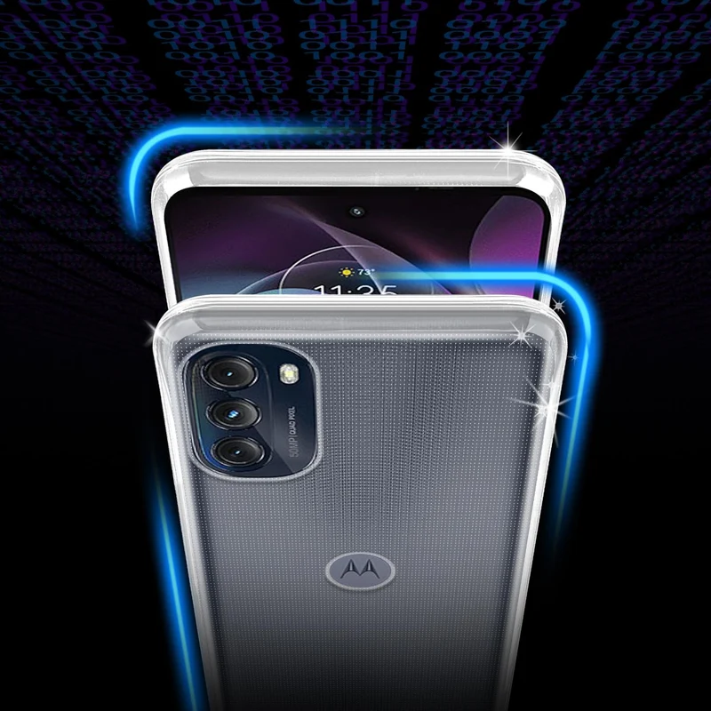 Cadorabo Hülle kompatibel mit Motorola MOTO G 5G 2022 Schutzhülle aus flexiblem TPU Silikon